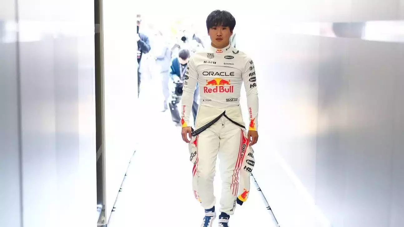 Yuki Tsunoda di Red Bull