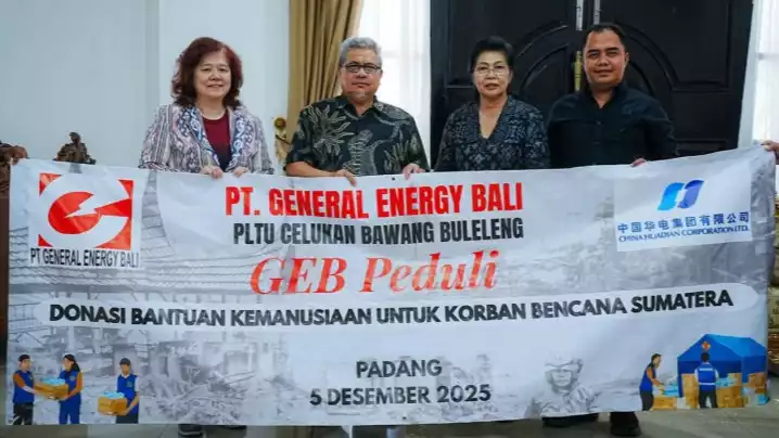 PT General Energy Bali (GEB) kirim bantuan bencana ke Padang.