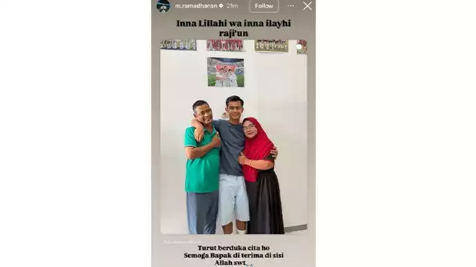Ucapan belasungkawa dari Ramadhan Sananta untuk Pratama Arhan
