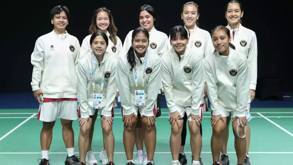 Tim bulutangkis putri Indonesia di SEA Games 2025