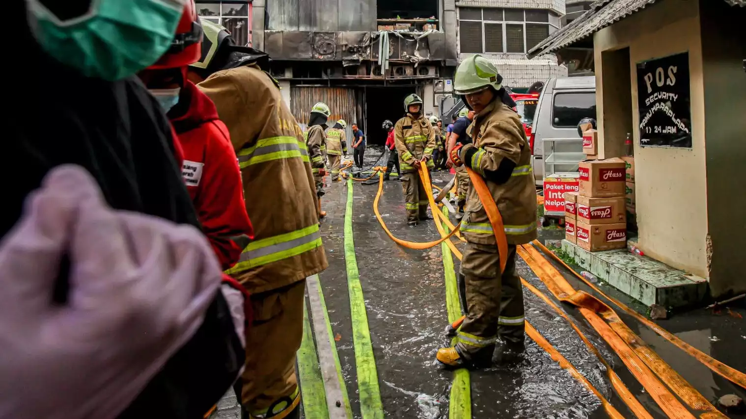 Kebakaran Gedung Terra Drone