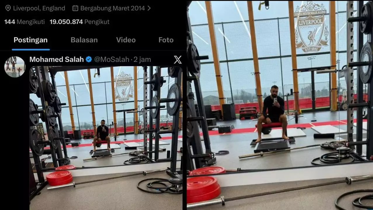 Unggahan Mo Salah jadi sorotan tajam usai dirinya tak dibawa Arne Slot dalam laga Liverpool vs Inter Milan