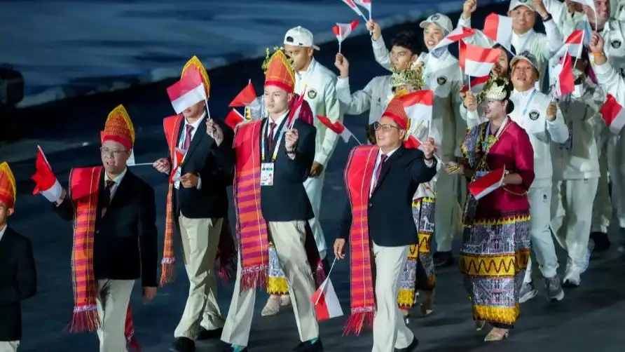 Kontingen Indonesia Memukau di Opening Ceremony SEA Games 2025