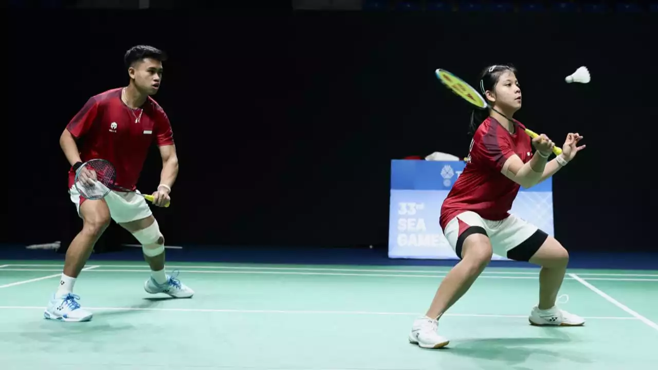 Ganda campuran Indonesia, Jafar Hidayatullah/Felisha Alberta Nathaniel Pasaribu di SEA Games 2025
