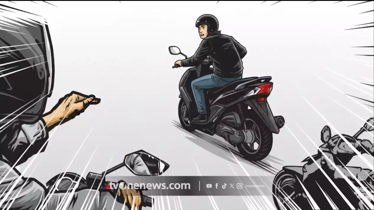 Ilustrasi Mata Elang (Matel) atau Debt Collector