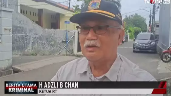 Ketua RT di lokasi Kantor WO Ayu Puspita