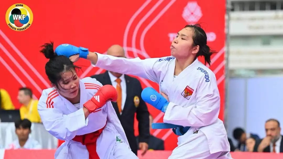 Leica Al Humaira Lubis saat tampil di SEA Games 2025