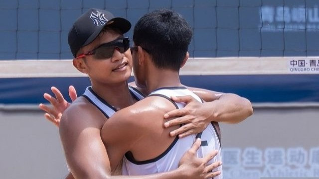 Timnas bola voli putra Indonesia Bintang Akbar/Sofyan Rachman