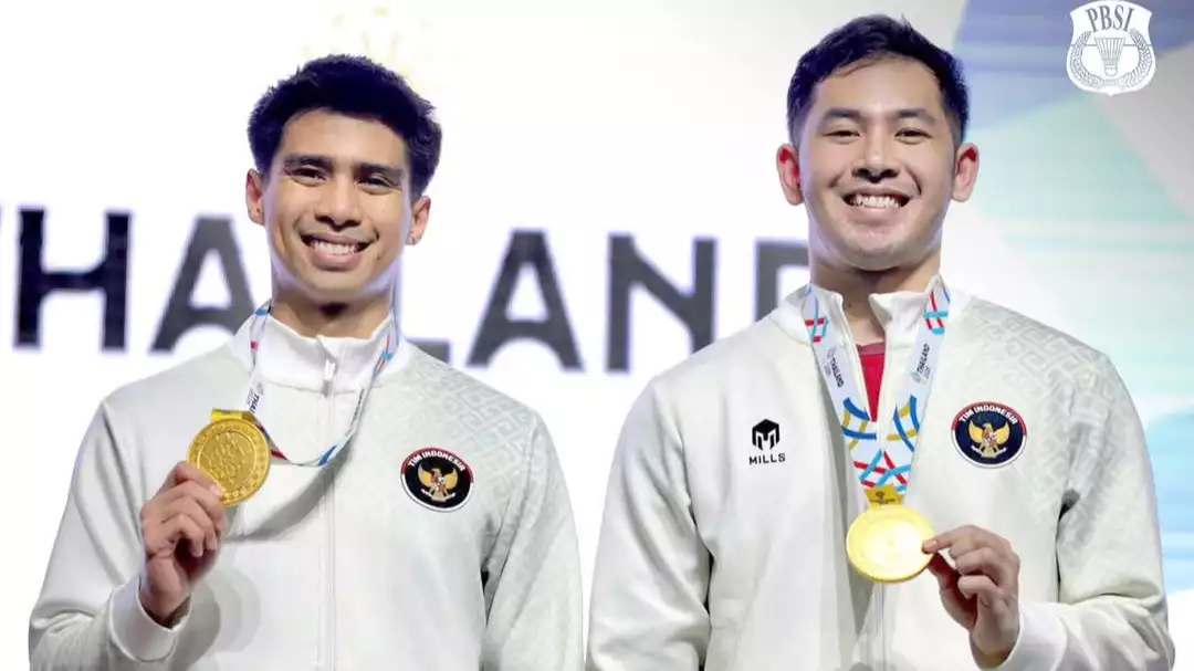 Sabar/Reza sabet medali emas untuk Indonesia di SEA Games 2025
