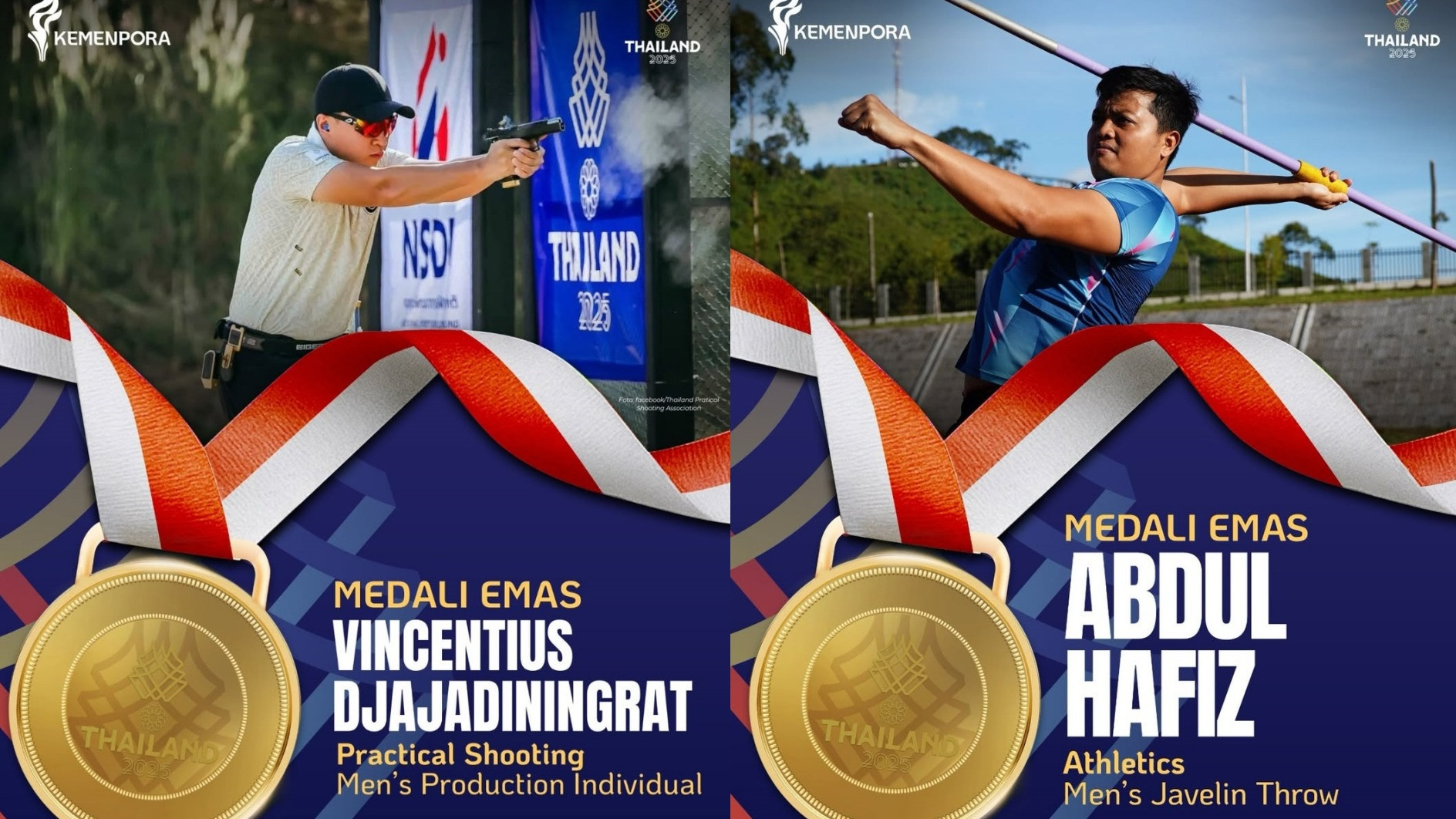 Berapa Banyak Medali Emas yang Diraih Kontingen Indonesia di SEA Games 2025 per Tanggal 15 Desember?
            - galeri foto