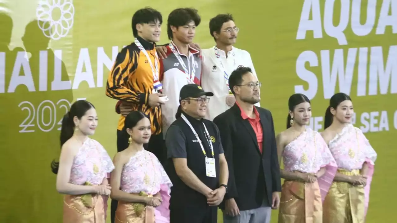 Perengang Indonesia, Felix Viktor Iberle Meraih medali perunggu di SEA Games 2025
