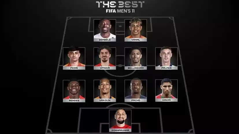 Daftar 11 Permain Terbaik FIFA 2025: Lamine Yamal Ikut Nangkring, Juara Liga Champions Mendominasi