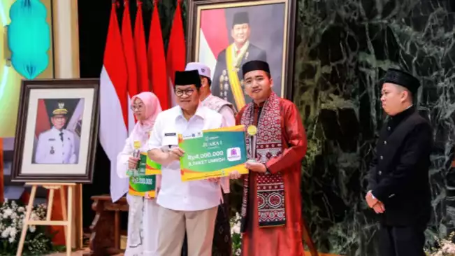 Pengumuman pemenang Grand Final Dai & Daiyah Pilihan Piala Gubernur Jakarta 2025.