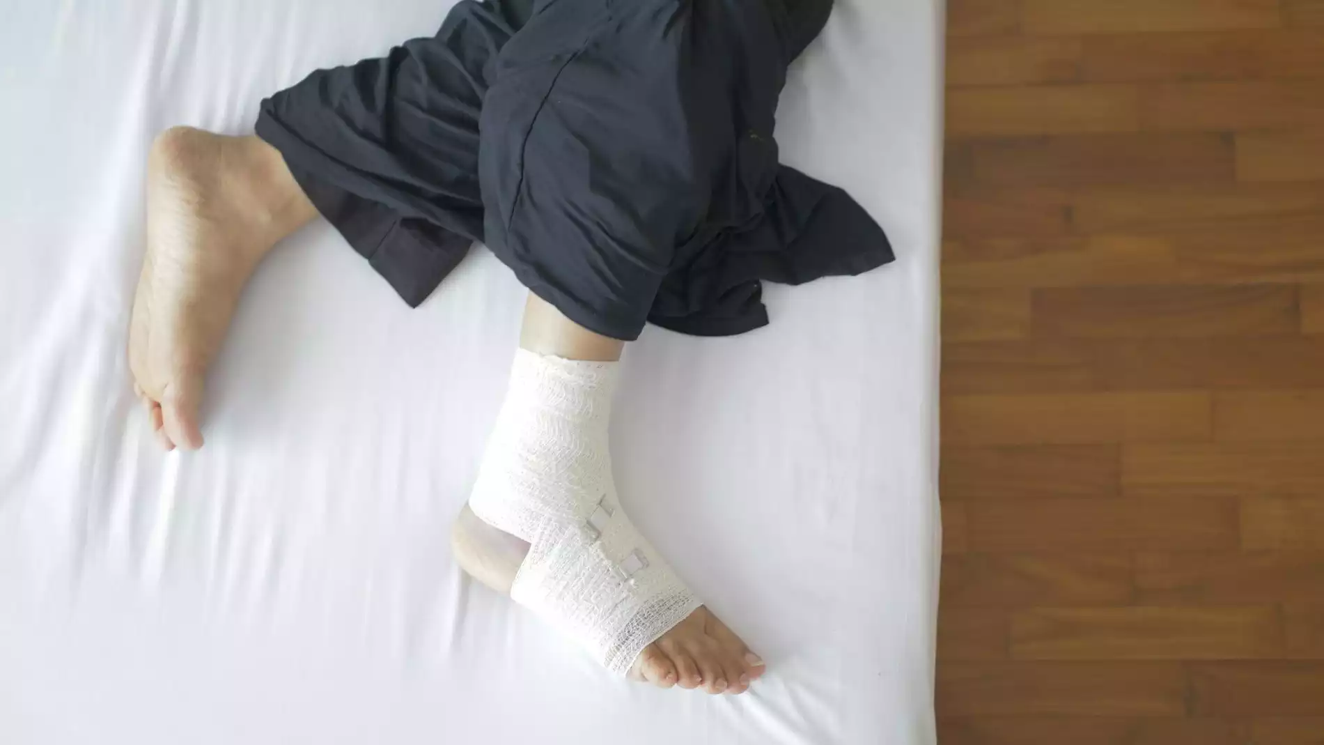 Ilustrasi ankle sprain