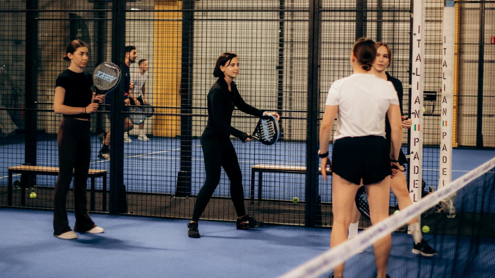 Ilustrasi olahraga padel