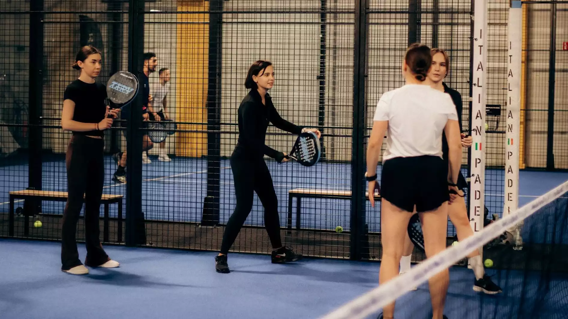 Ilustrasi olahraga padel