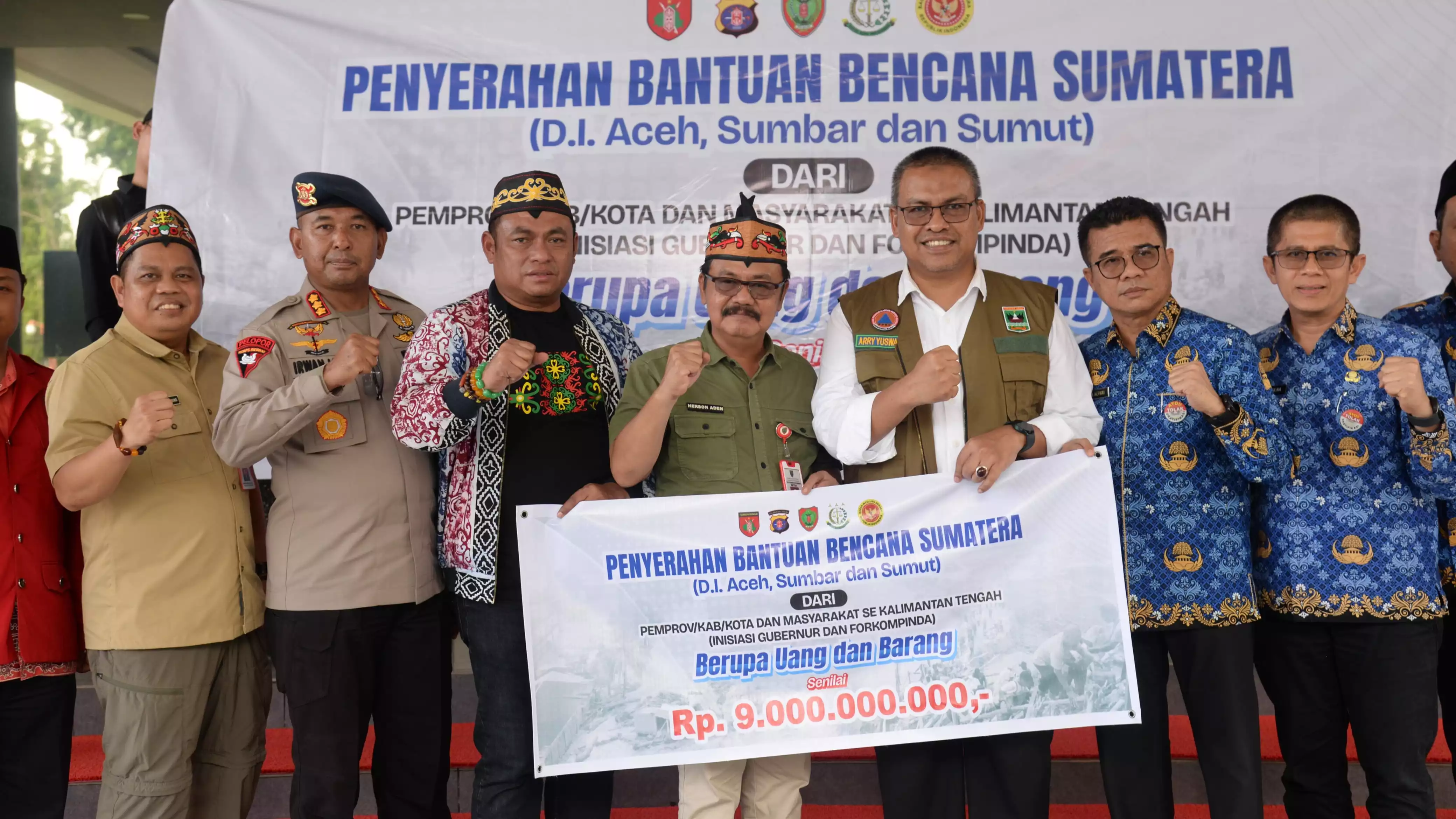 Pemerintah Provinsi (Pemprov) Kalimantan Tengah (Kalteng) kembali menyalurkan bantuan secara langsung untuk wilayah yang terdampak bencana banjir bandang.