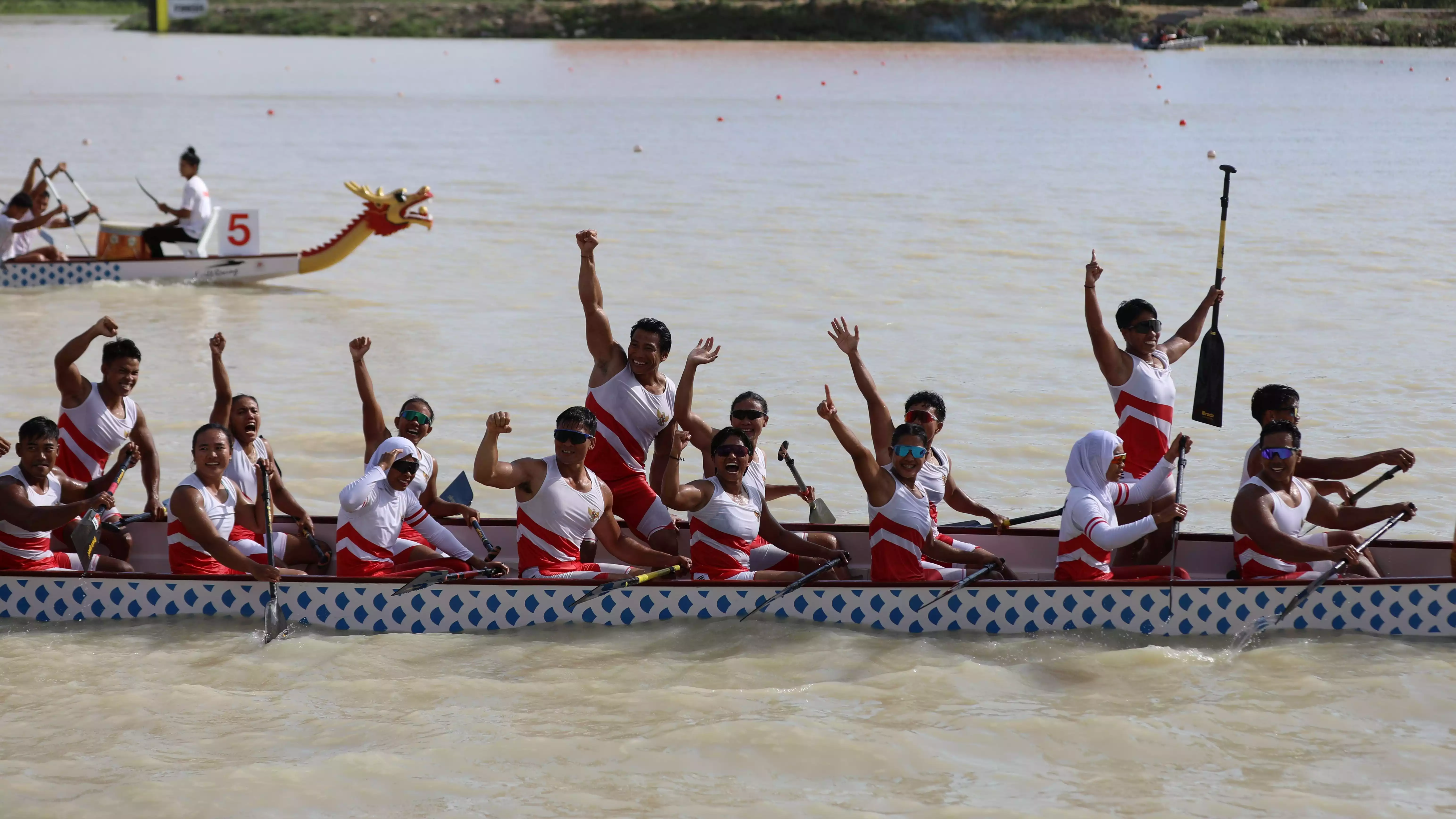 Tim Perahu Naga Indonesia di SEA Games 2025