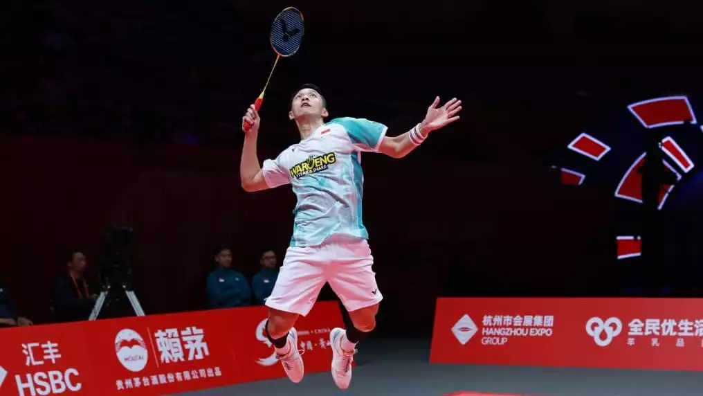 Jonatan Christie di BWF World Tour Finals 2025
