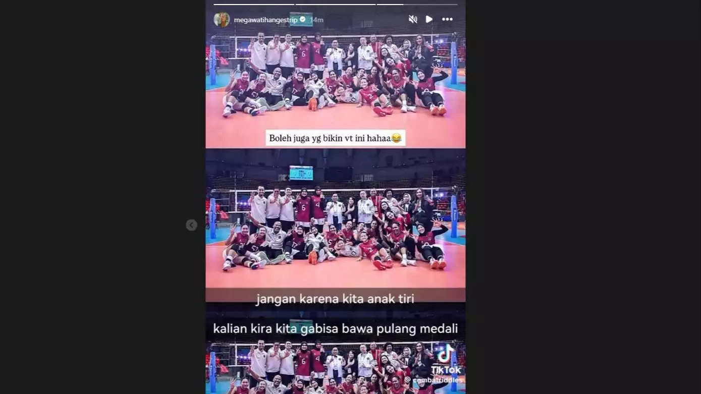 Megatron Terang-terangan Sindir PBVSI Megawati Hangestri Jangan Kira Kita Anak Tiri, Kalian Kira Kita Gak Bisa Bawa Pulang Medali