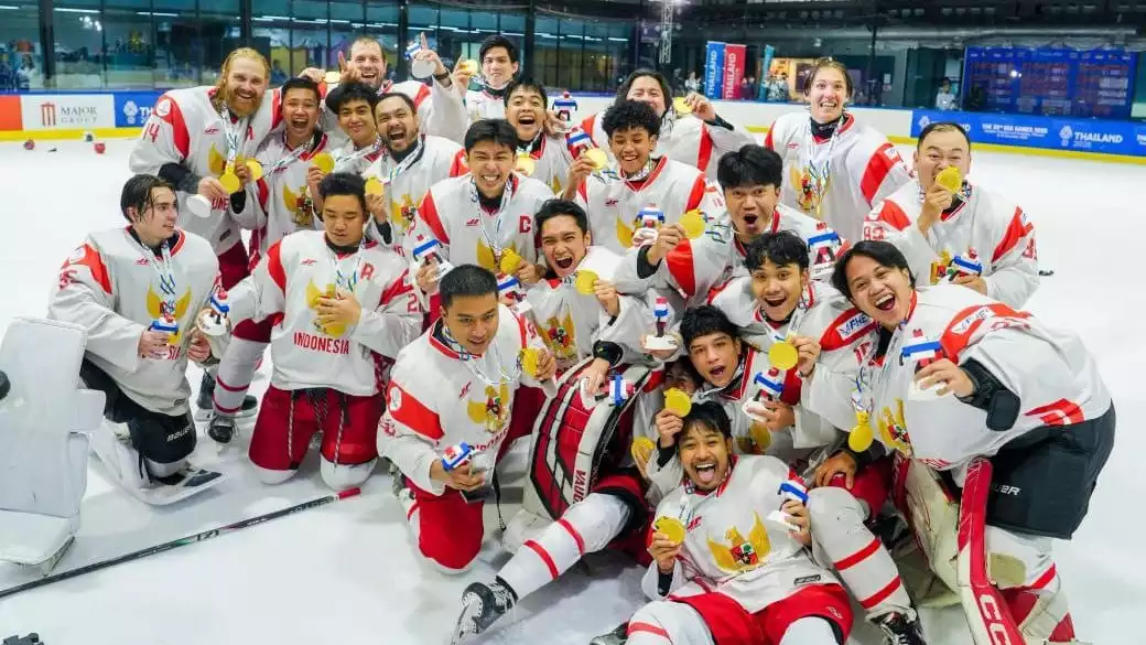Sejarah Tercipta! Timnas Hoki Es Indonesia Raih Emas Perdana SEA Games 2025