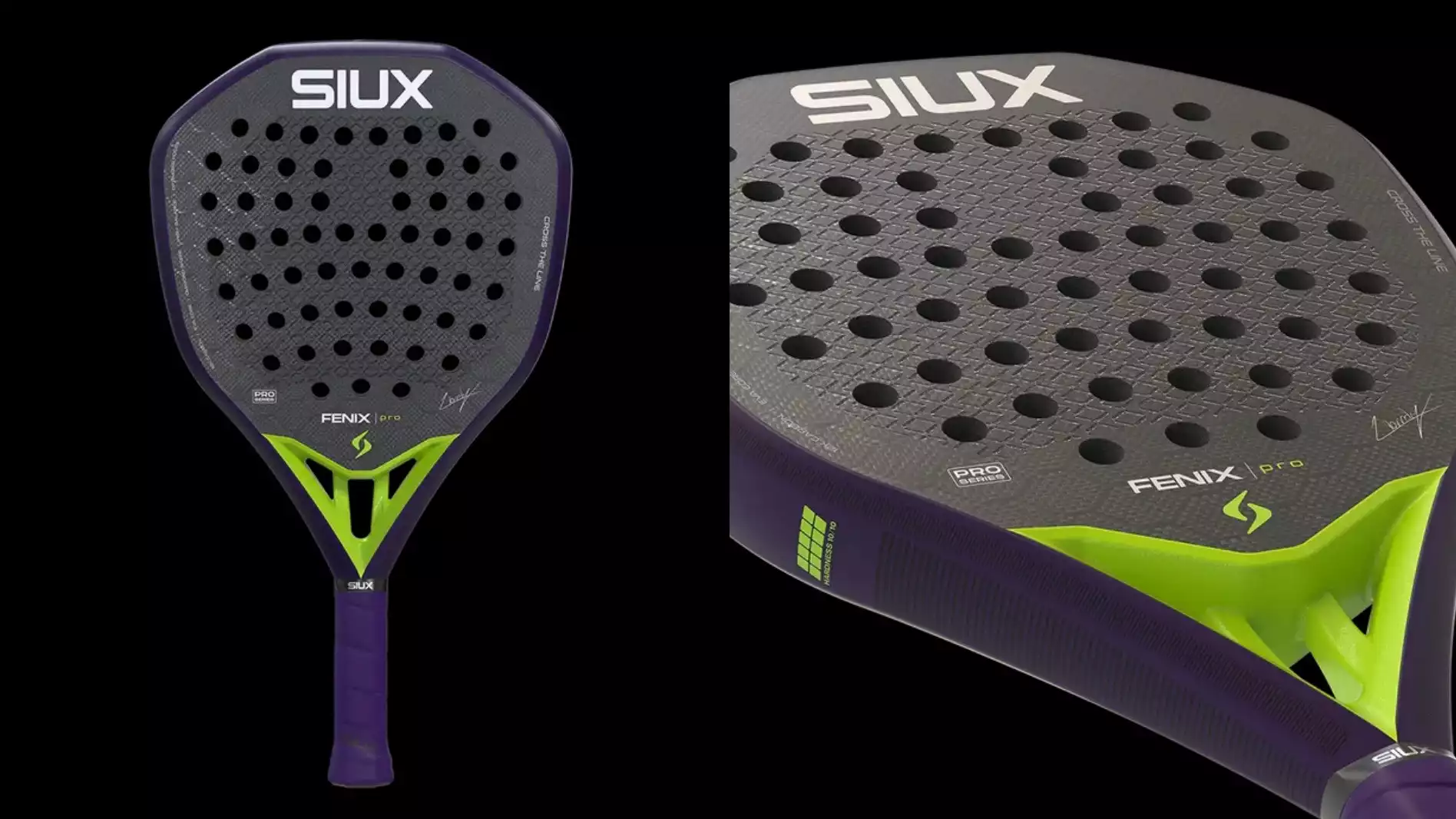 Raket padel Siux Fenix Pro 2026 warna glow purple