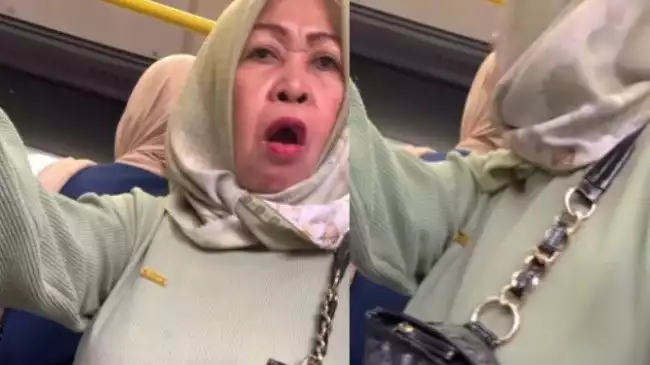 Ibu-ibu emosi kepada penumpang Bus Transjakarta viral di media sosial