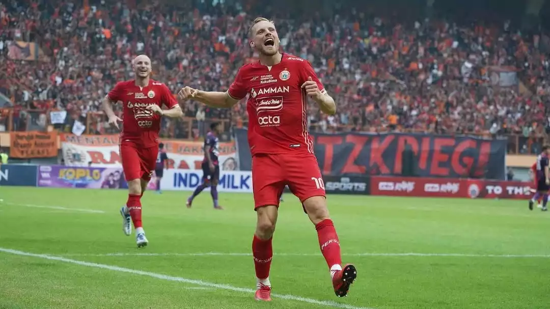 Mantan pemain Persija Jakarta asal Jerman Hanno Behrens