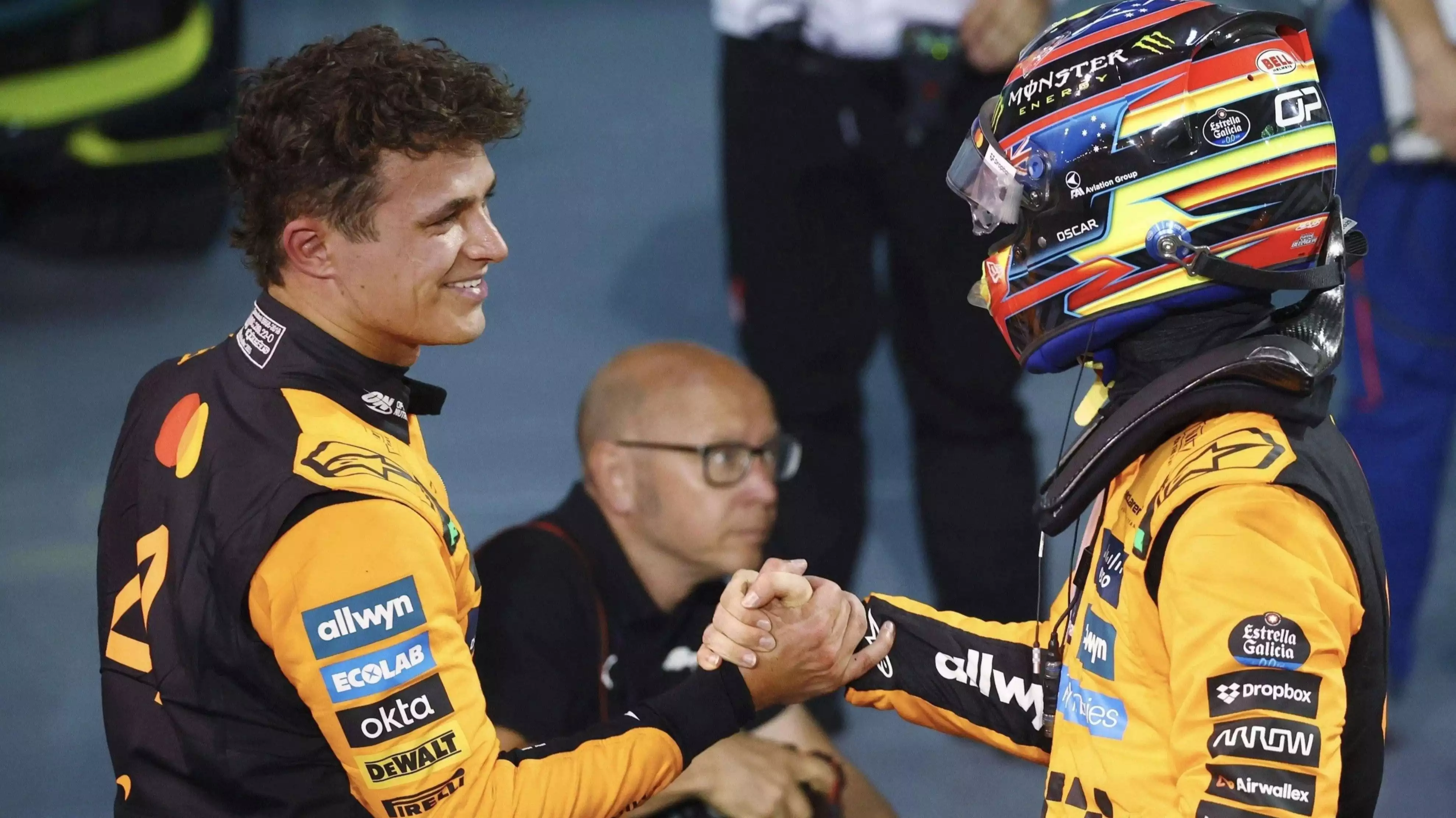 Duo McLaren, Lando Norris dan Oscar Piastri di Formula 1 2025
