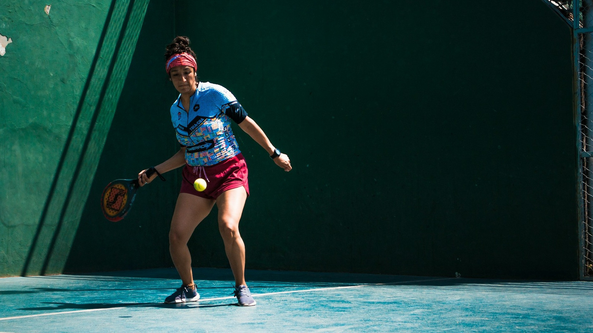 Ilustrasi olahraga padel