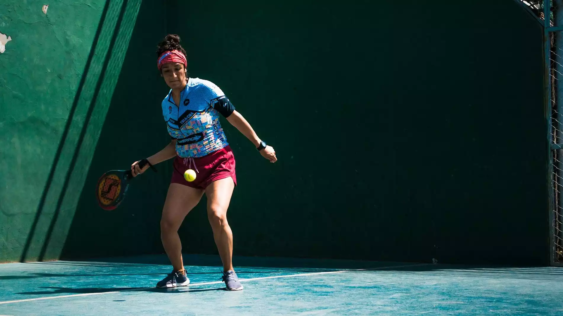 Ilustrasi olahraga padel