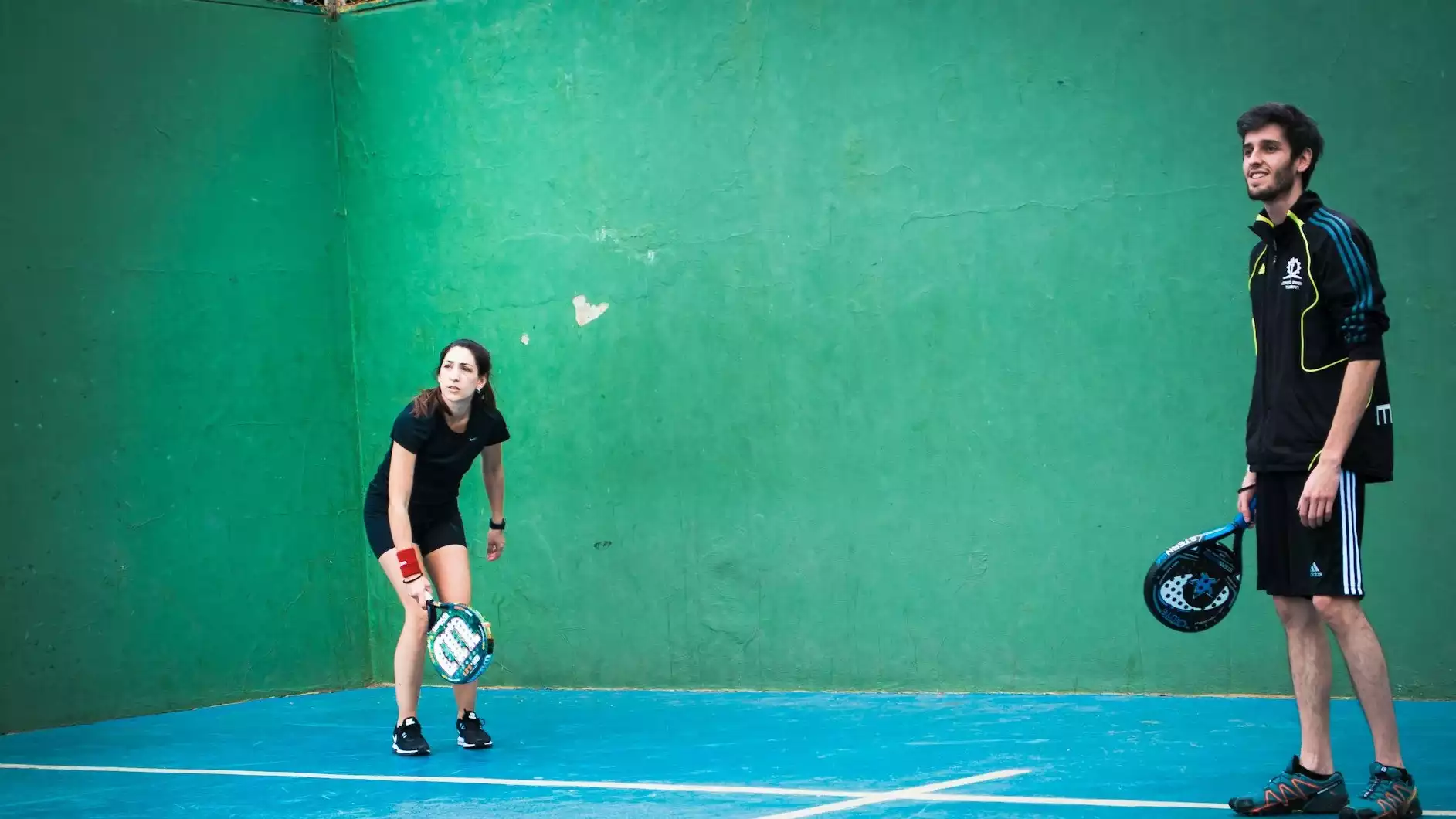 Ilustrasi olahraga padel