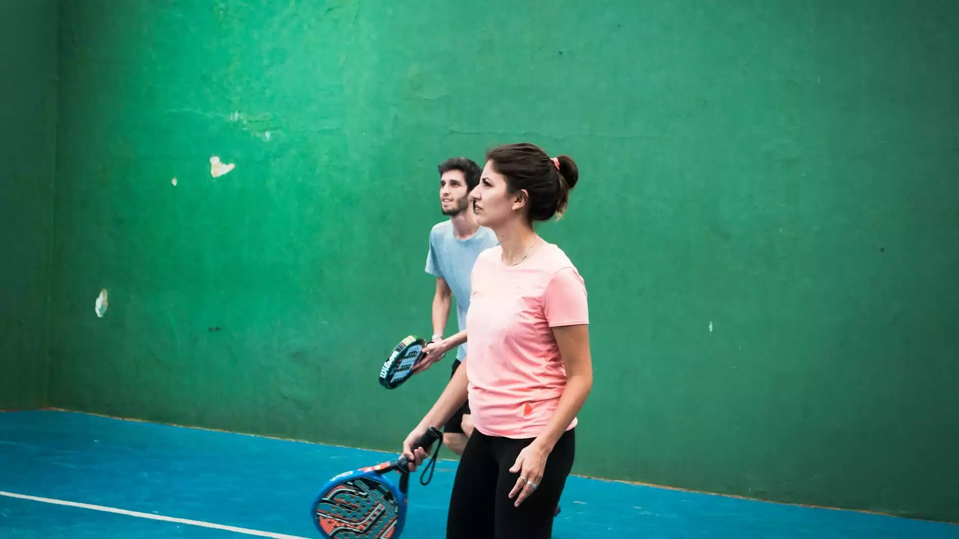 Ilustrasi olahraga padel