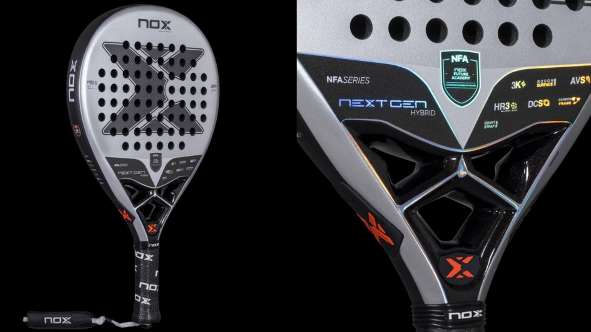 Raket padel NOX NextGen Pro Hybrid 3K