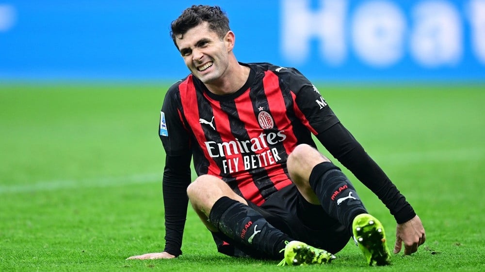 Penyerang AC Milan Christian Pulisic