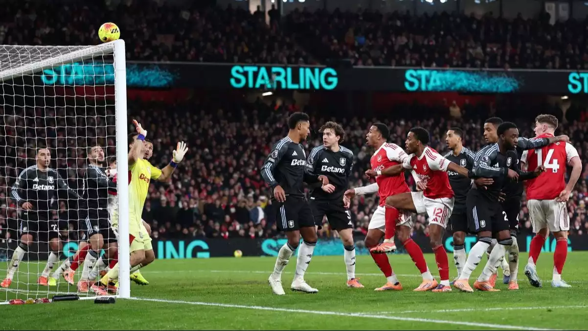Laga Arsenal vs Aston Villa