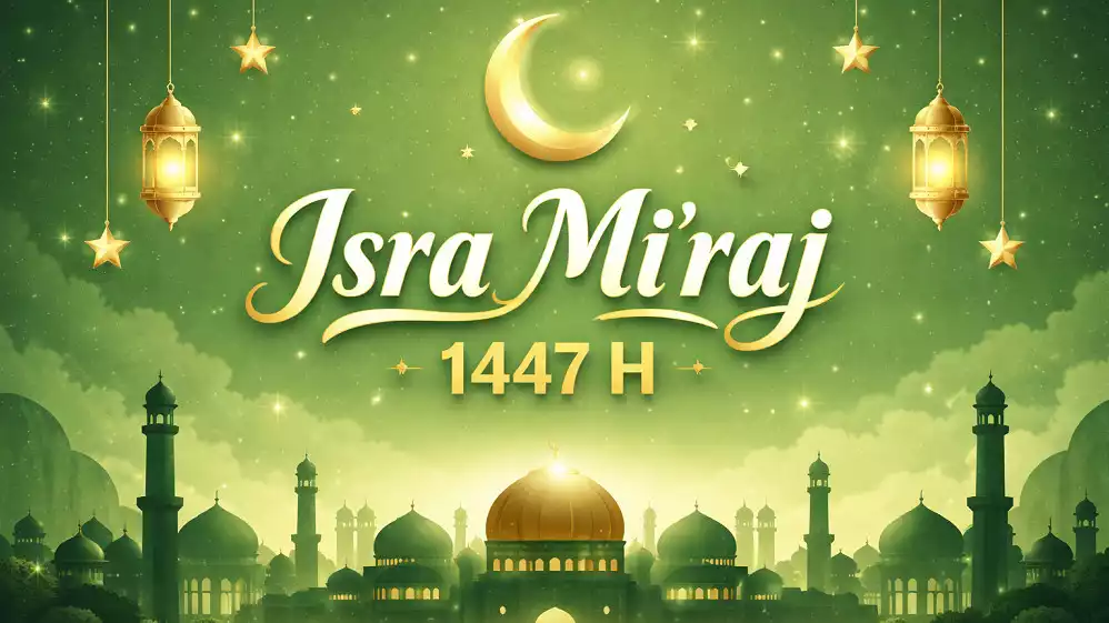Ilustrasi peringatan Isra Mi raj 1447 Hijriah