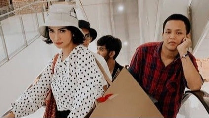 Tubagus Joddy saat menjadi sopir Vanessa Angel