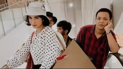 Tubagus Joddy saat menjadi sopir Vanessa Angel