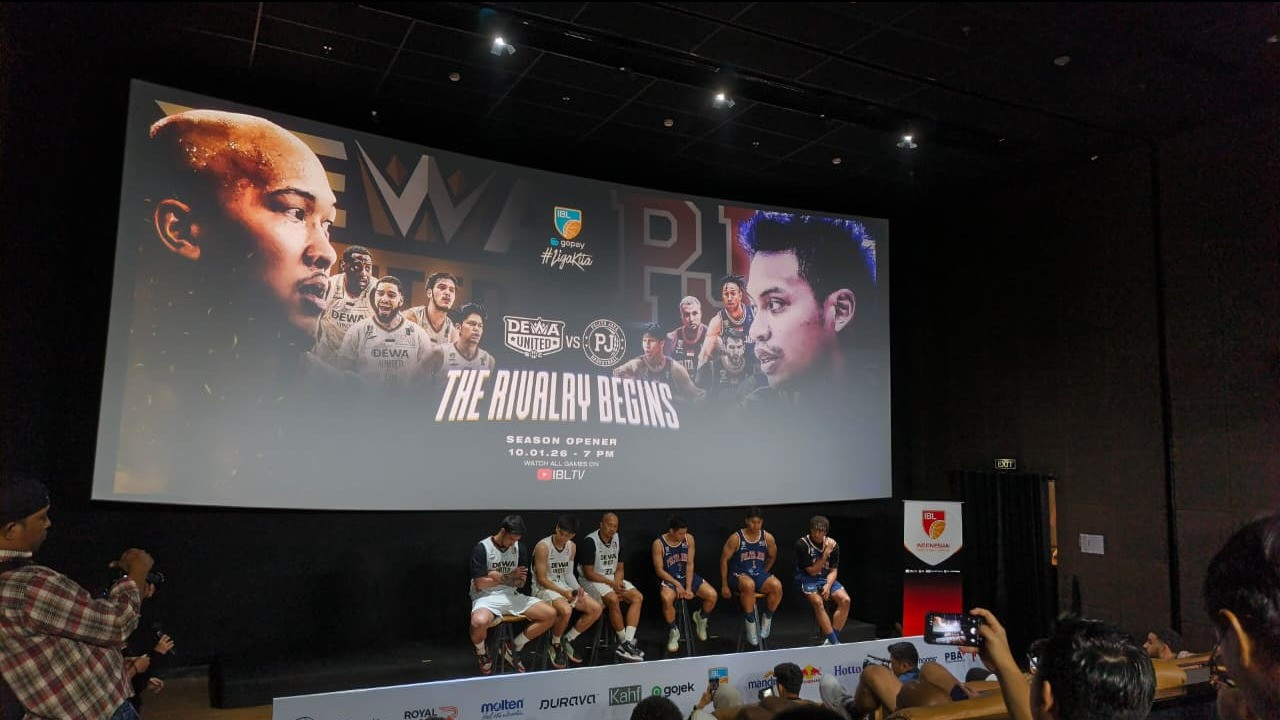 IBL 2026 segera bergulir usai dilaksanakannya konferensi pers pembukaan musim 2026 yang digelar di kawasan Senayan, Jakarta, Selasa (6/1/2026).