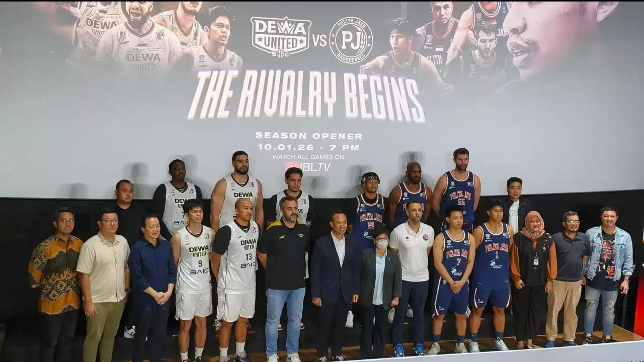 IBL 2026 segera bergulir usai dilaksanakannya konferensi pers pembukaan musim 2026 yang digelar di kawasan Senayan, Jakarta, Selasa (6/1/2026).
