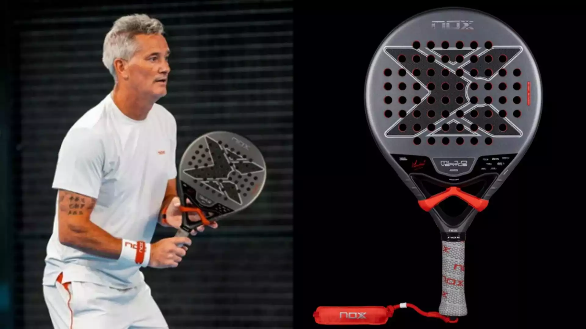 Raket padel ML10 Ventus Control 3K by Miguel Lamperti