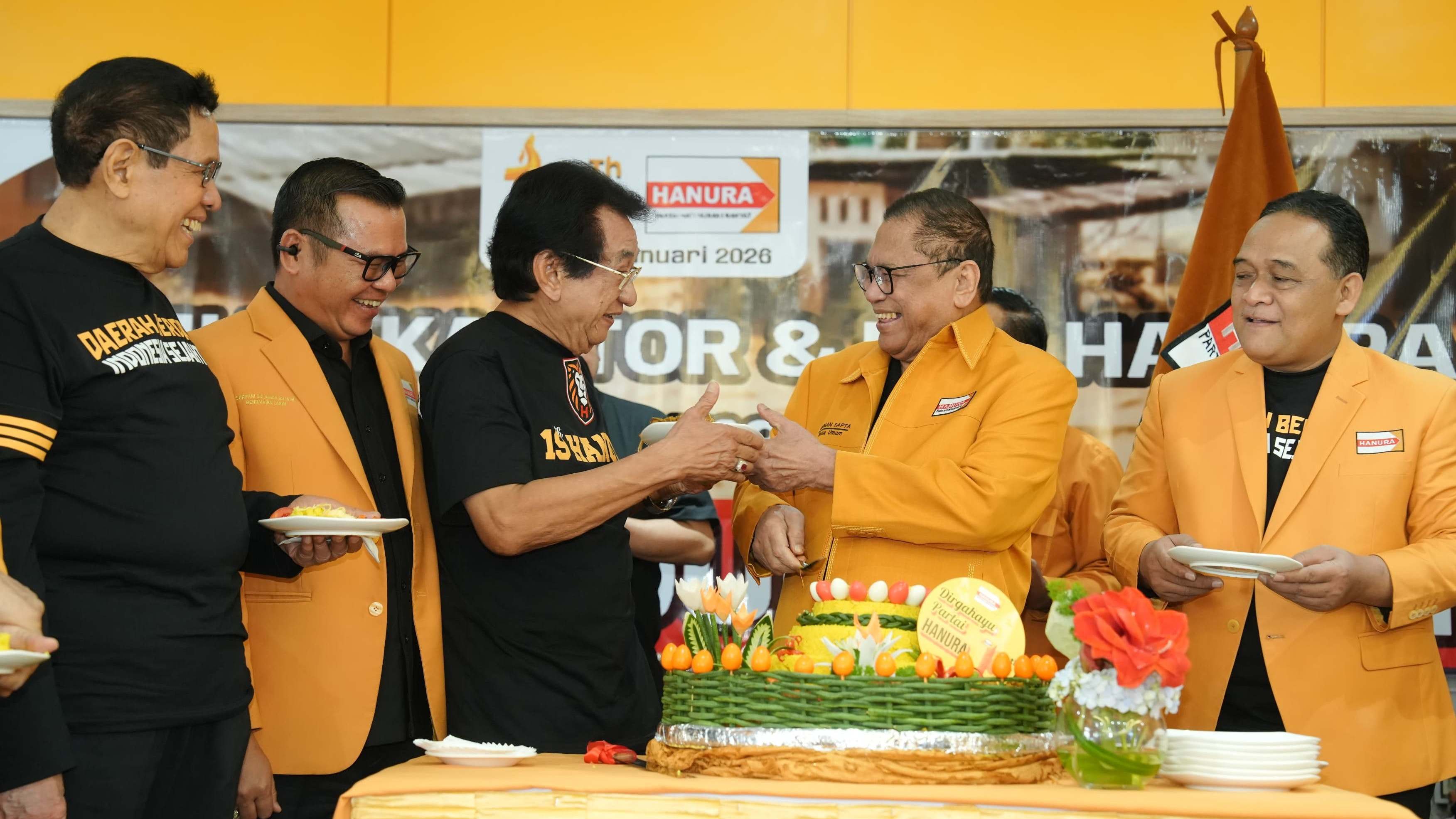 Rayakan HUT Sederhana Ke-19, Hanura Resmikan Kantor DPP Baru di Jakarta