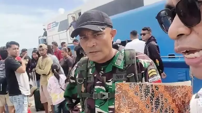 Video detik-detik ayah Prada Lucky, Pelda Chrestian Namo dijemput paksa dan ditahan TNI