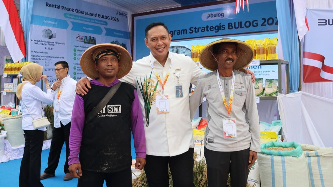 BULOG Kawal Keberhasilan Swasembada Pangan dan Pecahkan Rekor Penyerapan Gabah