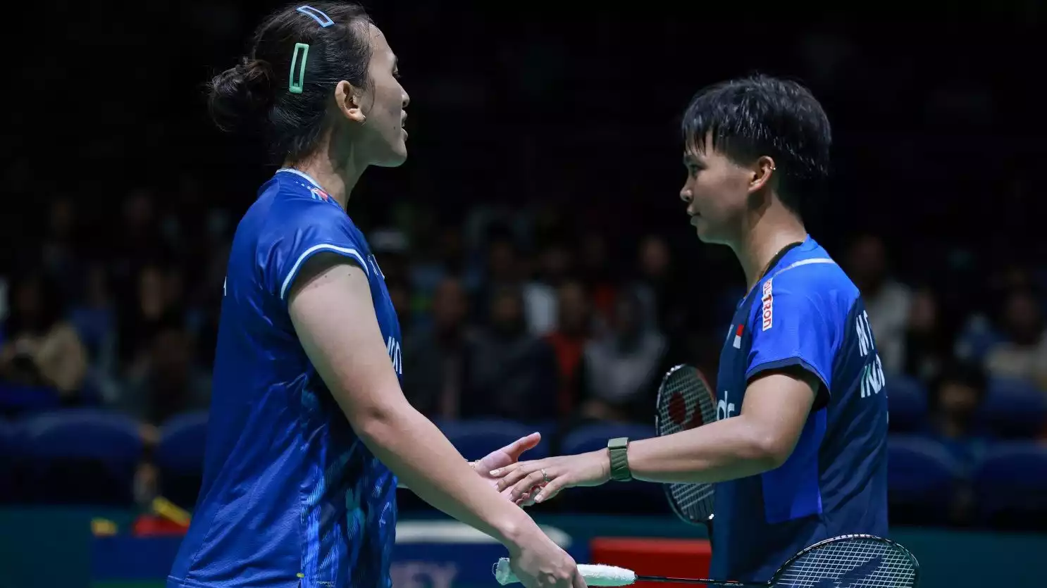 Pasangan ganda putri Indonesia, Febriana Dwipuji Kusuma/Meilysa Trias Puspitasari kandas di perempat final Malaysia Open 2026
