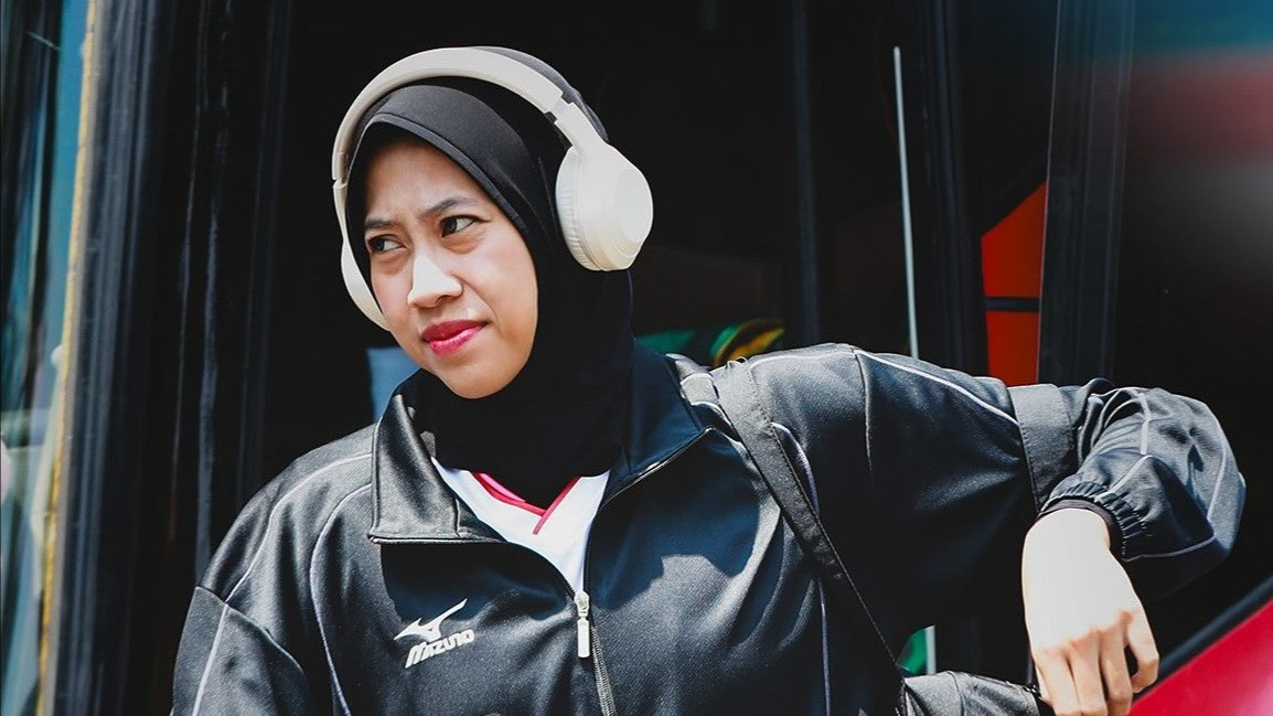 Megawati Hangestri saat main di Bank Jatim