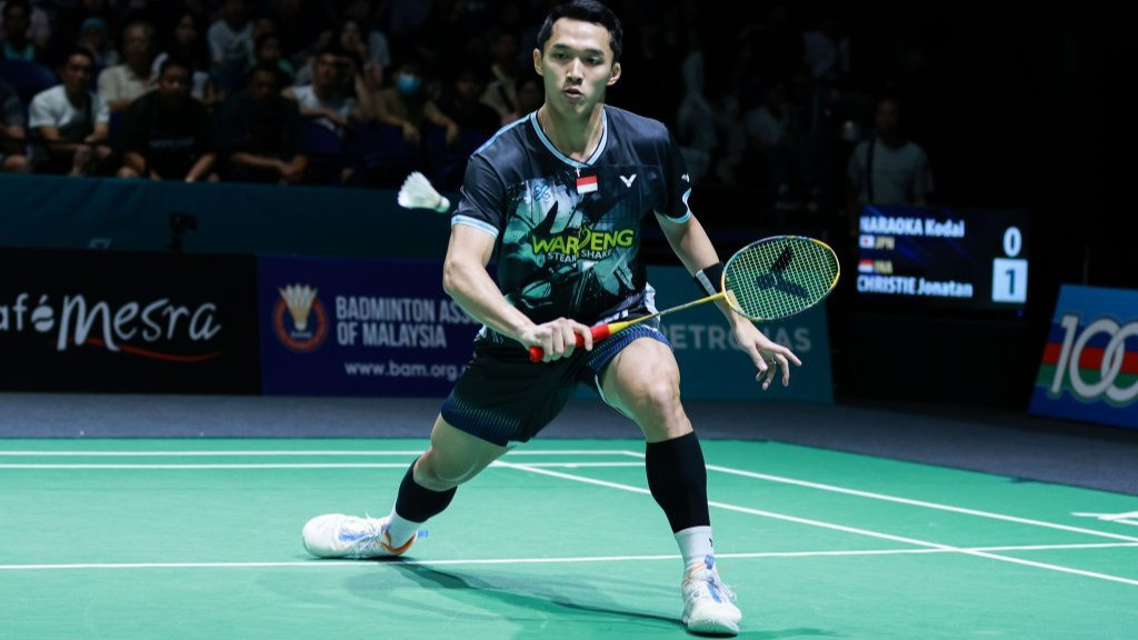 Jonatan Christie di Malaysia Open 2026