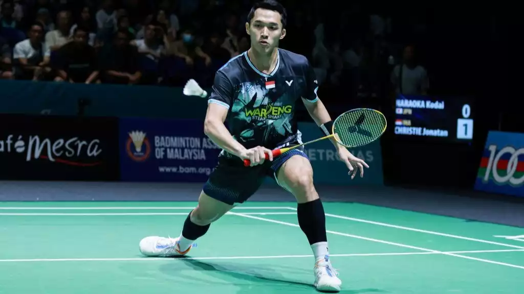 Jonatan Christie di Malaysia Open 2026