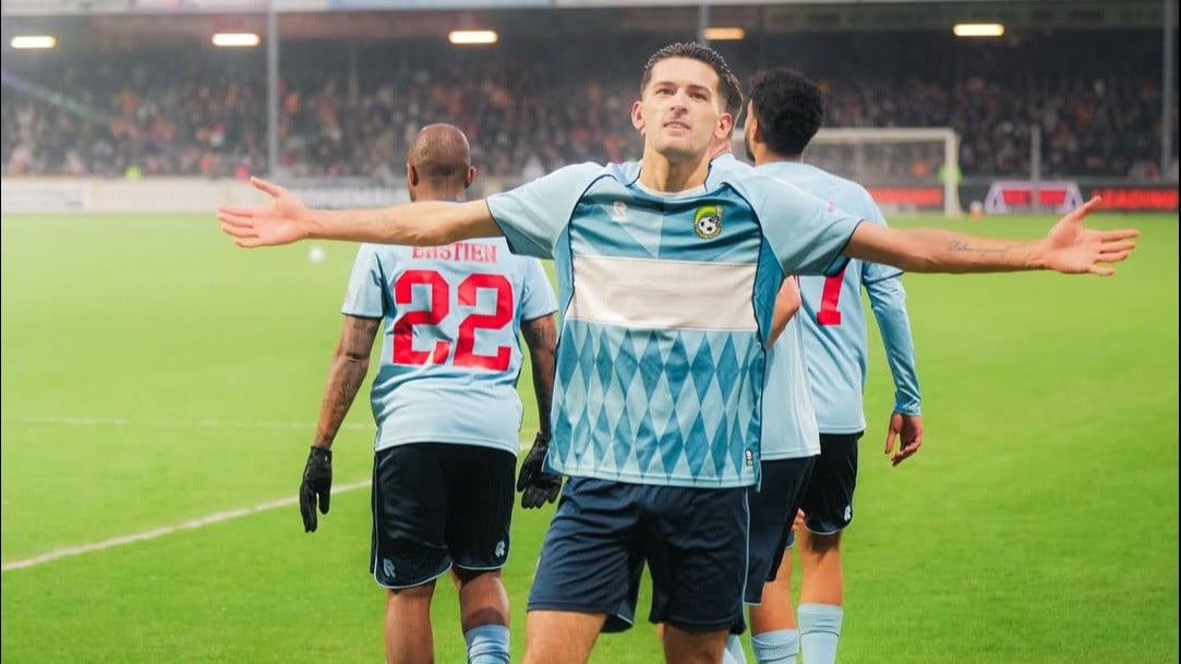 Pemain Timnas Indonesia Justin Hubner di Fortuna Sittard